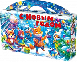 ПОРТФЕЛЬ МАКСИ ШИРОКИЙ "Лесное диско"