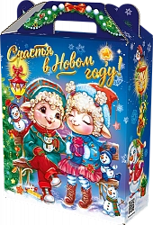КОРОБКА ПОДАРОК "Сладкая парочка", УФ