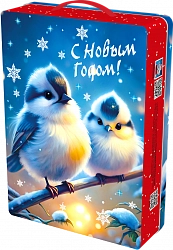 ПОРТФЕЛЬ "Зимняя трель", ж/б
