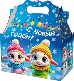 ЛАРЕЦ ПРОСТОЙ "Барики", УФ+глиттер
