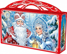 ПОРТФЕЛЬ МАКСИ ШИРОКИЙ "Новогодний экспресс", УФ + тиснение